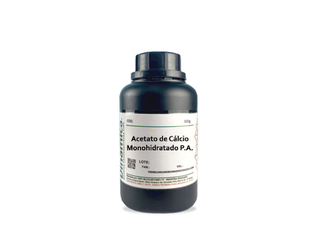 Acetato de Cálcio Monohidratado P.A.