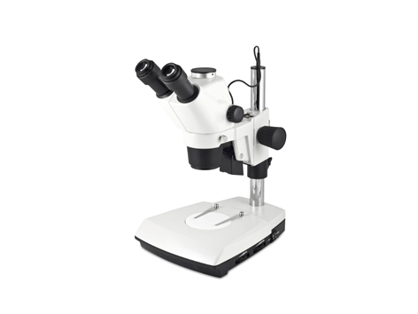 Microscópio Estereoscópio Trinocular com Zoom