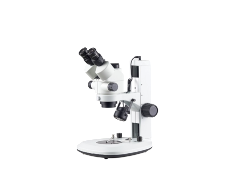 Microscópio Trinocular LED Zoom 7 a 45x