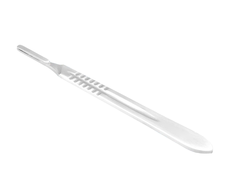 Cabo para Bisturi nº4 14cm Lâminas nº18 a 36
