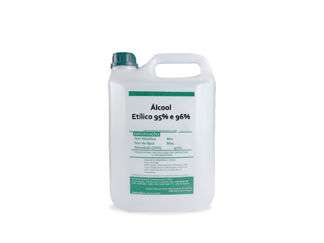Álcool Etílico 95% e 96% P.A. ACS