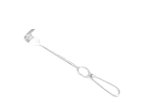 Afastador Kocher Dentes Rombos 22cm