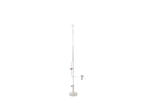 Microbureta com Torneira de PTFE com Base de Polipropileno
