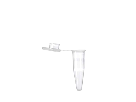 Microtubo PCR 200µL Tampa Chata Transparente