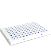 Microplaca QPCR Meia Borda 96 Poços Low Profile
