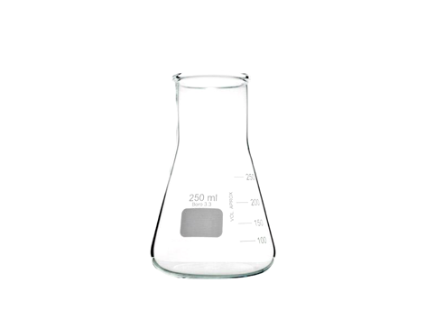 Frasco Erlenmeyer Boca Larga