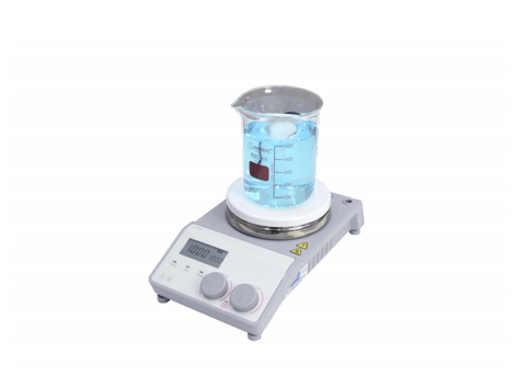 Agitador Magnético Digital 1500 Rpm com Aquecimento e Vidro Cerâmico e Resistência Blindada
