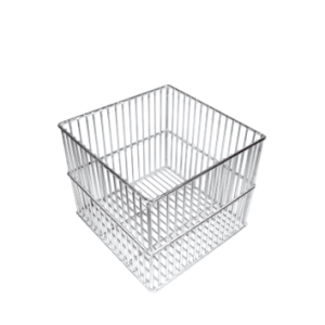 Cesto Quadrado/Retangular em Aço Inox