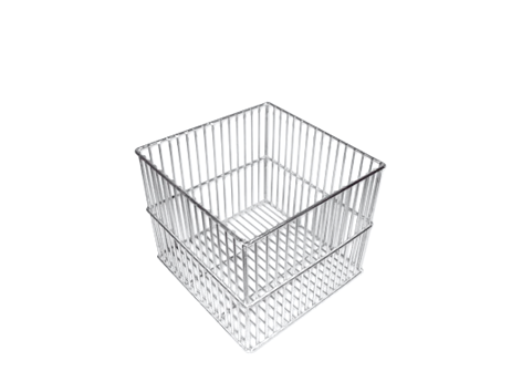 Cesto Quadrado/Retangular em Aço Inox
