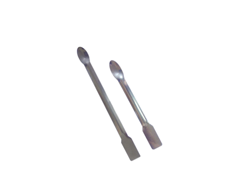 Espátula com Colher em Chapa de Aço Inox